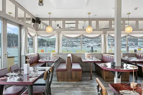 Inside Embankment Bistro Dartmouth